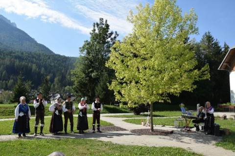 Nastop folklorne skupine Bled