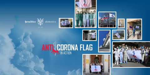 The fight against coronavirus now has its flag