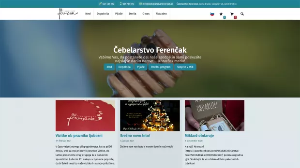 Cebelarstvoferencak.si