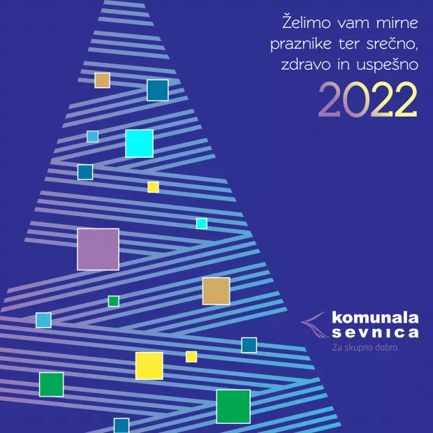 Čestitka Komunala Sevnica 2022