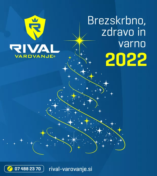 Čestitka Rival varovanje 2022