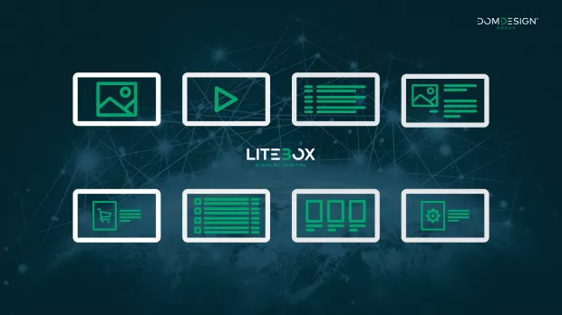 Litebox zasloni - Osnovni moduli