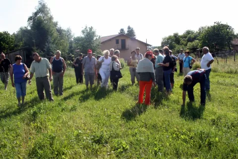 Ekološka ekskurzija na sadjarsko kmetijo Podgrajšek pri Slovenski Bistrici (junij 2010)