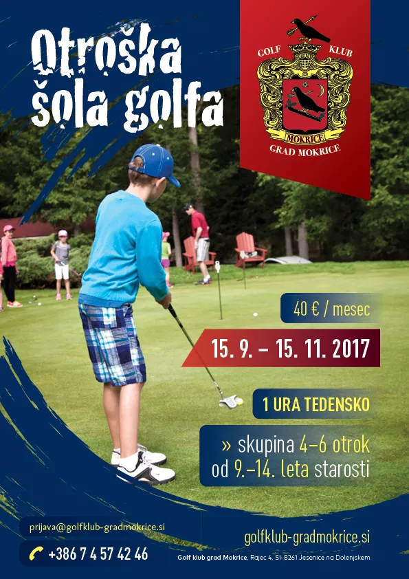 Otroška šola golfa 2017