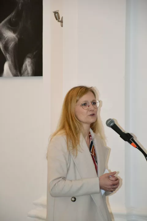 Irena Jurca | Privid življenja, odprtje razstave