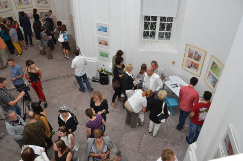 Odprtje razstave Tine Brinovar: Ilustracije, 27.8.2013