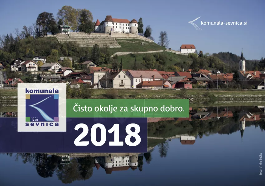 Koledar Komunale Sevnica 2018