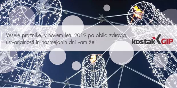 Novoletna okrasitev v Krškem 2018 /2019 - adventni venček