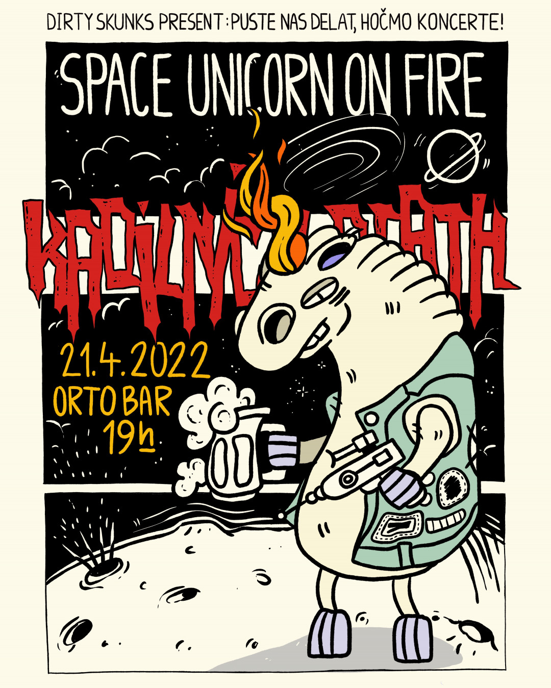 Orto Fest 2022 -  Space Unicorn On Fire (SI)