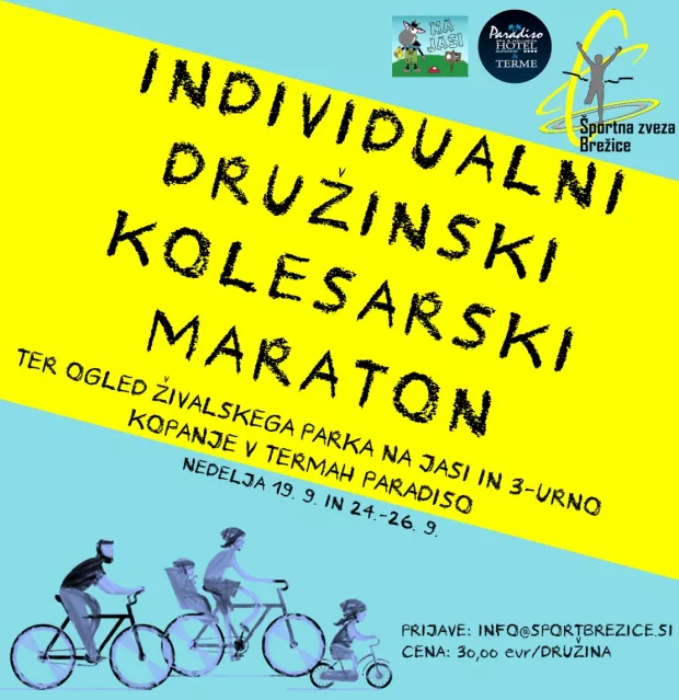 Individualni družinski kolesarski maraton